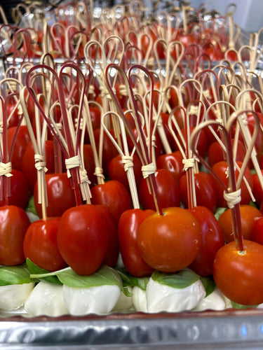 Brochettes de tomates bocconcini